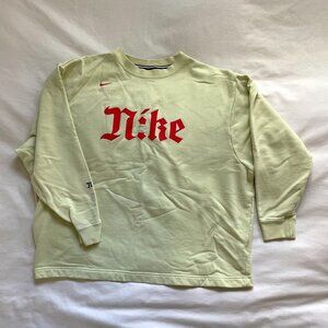 Nike Sportswear crewneck sweater, size L - green